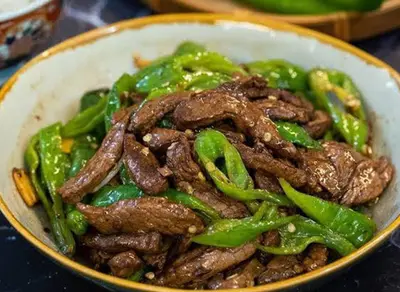 Beef Green Pepper